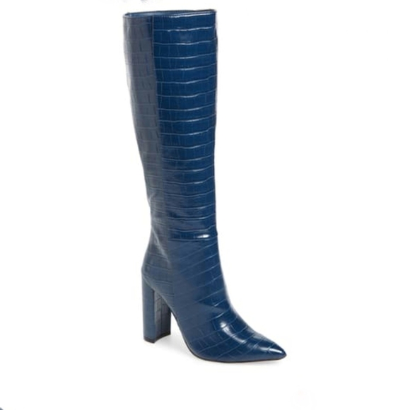 Steve Madden Triumph Boot In Blue 
